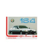 1992 ALFA ROMEO 164 INSTRUCTIEBOEKJE NEDERLANDS, Ophalen of Verzenden