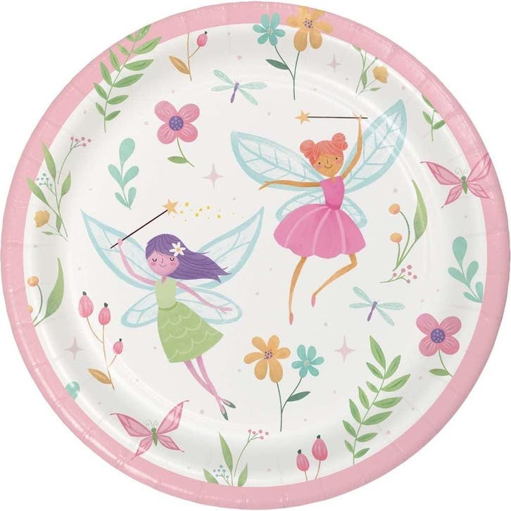 Prinsessen Borden 8st, Hobby en Vrije tijd, Feestartikelen, Nieuw, Verzenden