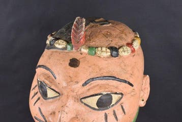 Ceremoniële masker guélédé - Yoruba