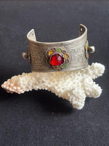 Bracelet berbère - Tiznit - Argent - Maroc - la première