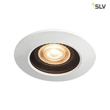 SLV VARU IP65 inbouw spot voor badkamers en buiten wit GU10, Verzenden, Nieuw, Netvoeding