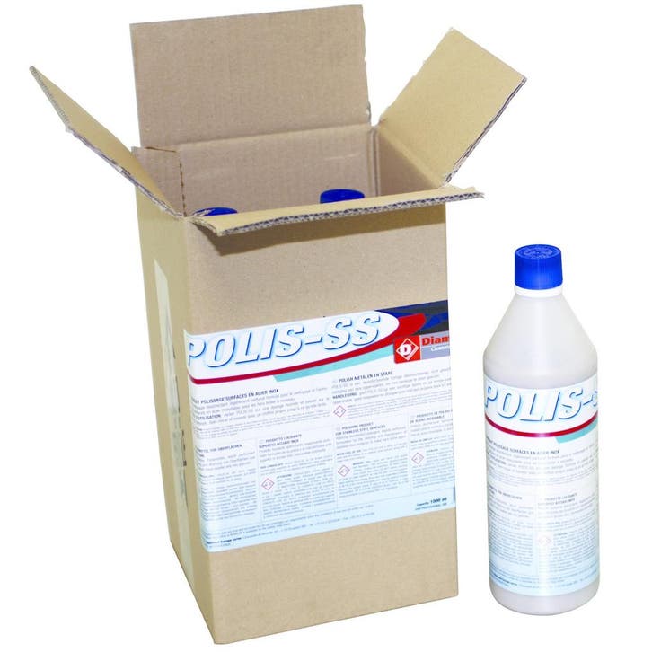 Polijst | Voor RVS 4FL x 1kg | 170x170x300(h)mm Diamond, Articles professionnels, Horeca | Équipement de cuisine, Envoi