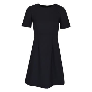 Twinset • zwarte wollen jurk • 34 (IT40), Kleding | Dames, Twinset, Verzenden, Zwart, Maat 42/44 (L)