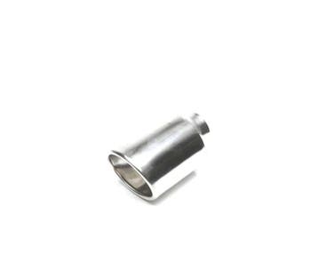 EMBOUT DÉCHAPPEMENT REBORD ROND ACIER INOXIDABLE, Autos : Pièces & Accessoires, Verzenden