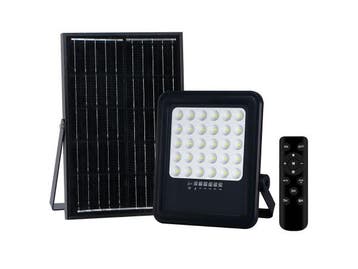 Veiling - 2x Solar 1000 Lumen LED Breedstraaler met Afstands, Nieuw