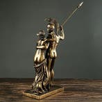 sculptuur, Neoclassical Sculpture of Warrior and Goddess –