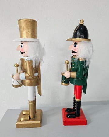 Notenkraker (2) - Nutcracker, Kerstbeeldjes, Kerst - Hout, Diversen, Nieuw