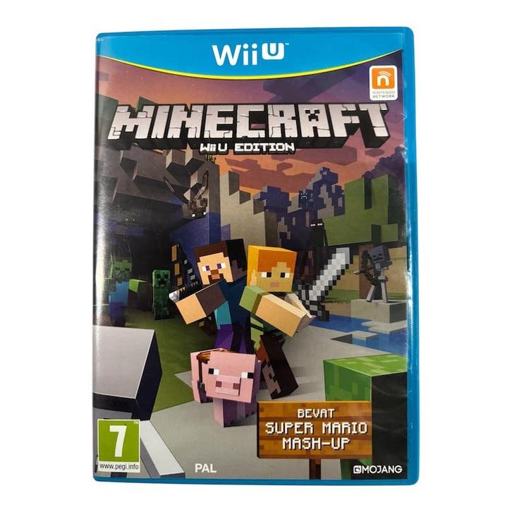 Minecraft Wii U Edition (NINTENDO WII U) (TWEEDEHANDS), Consoles de jeu & Jeux vidéo, Jeux | Nintendo Wii U, Envoi