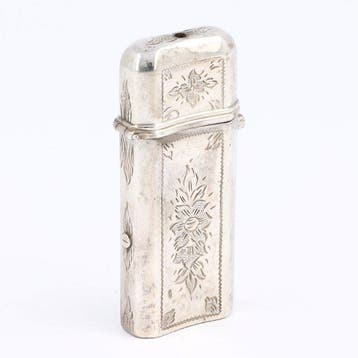 Nederland 1863 - Tondeldoosje - Vesta doosje - .833 zilver, Antiek en Kunst