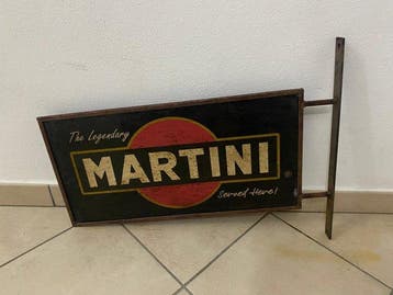 Martini - Reclamebord - IJzer