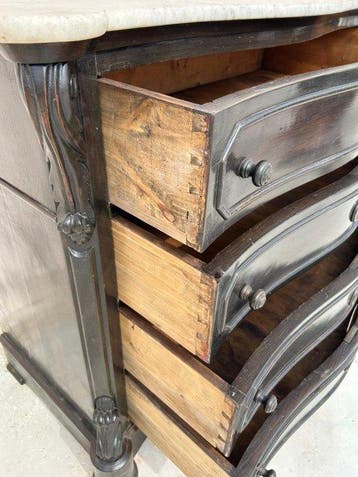 Commode - Hout, Marmer