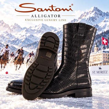 Santoni - Chelsea boots - Maat: EU 41 - Nieuw in doos, Nieuw