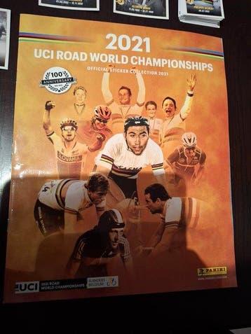 2021 Panini UCI Road World Championships - RARE Eddy Mercx -