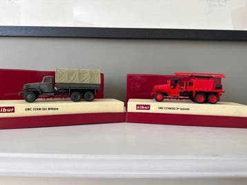 SIBUR 1:43 - Model vrachtwagen (2) - GMC CCKW 353 militair, Nieuw