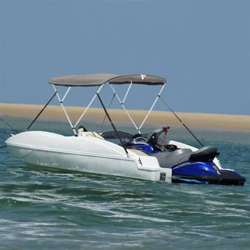 vidaXL Biminitop 3 bogen met mesh zijwanden, Watersport en Boten, Verzenden, Nieuw