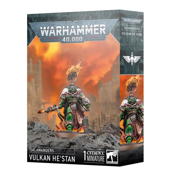 Salamanders Vulkan HeStan (Warhammer 40.000 nieuw), Hobby en Vrije tijd, Wargaming, Ophalen of Verzenden