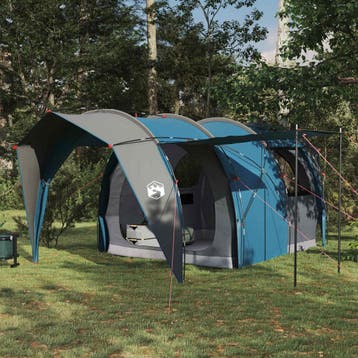 vidaXL Tunneltent Blauw 382 x 262 x 214 cm, Verzenden, Nieuw