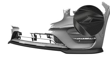 Beker spoilerlip met ABE voor Mercedes Benz GLB X247 CSL884-, Verzenden