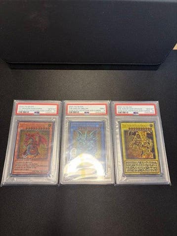 Konami - 3 Graded card - Yu-Gi-Oh! - Slifer the Sky Dragon, Nieuw