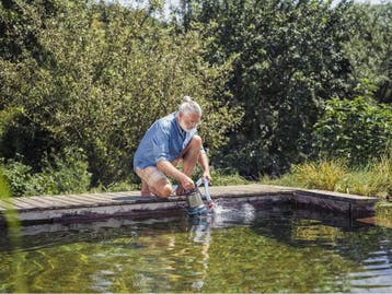 GARDENA 20000 Aquasensor - Vuilwaterpomp 750W - 20000 l/h -, Tuin en Terras, Verzenden, Zo goed als nieuw