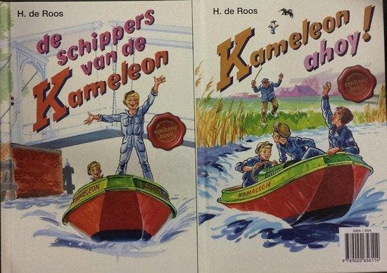 De schippers van de kameleon / Kameleon ahoy! Omkeerboek., Livres, Littérature, Envoi