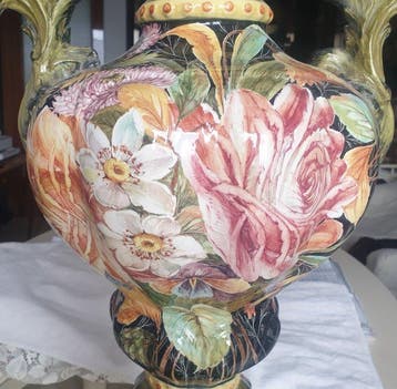 Vase avec couvercle - Céramique