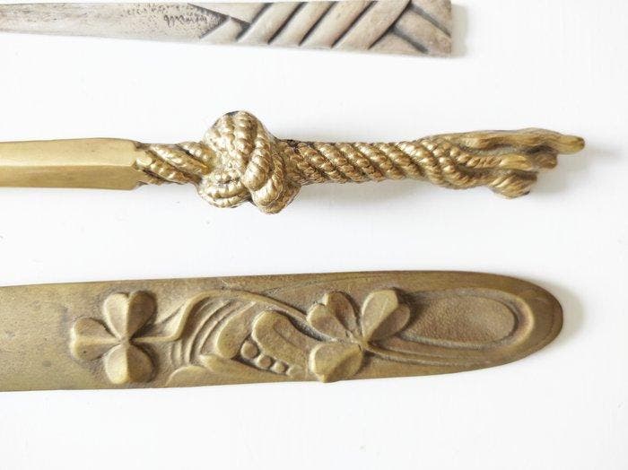 Briefopener (5) - Brons, metaal, Antiquités & Art, Antiquités | Autres Antiquités