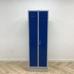 Garderobe/lockerkast 2 deurs, met hang en leg (hxbxd), Gebruikt