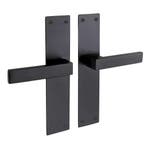 Deurklink Nova zwart met schild niet geveerd - deurbeslag..., Ophalen of Verzenden, Nieuw, Klink of Kruk