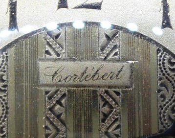 Cortebert - Art deco silver Pocket watch - 1900-1949, Nieuw