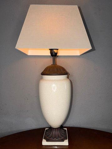 Ceramher, S.L - Lampe de table - Céramique, Textile - Lampe, Nieuw