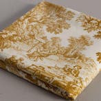 AA005 - Exclusief Toile de Jouy goudkleurig - Textiel - 300