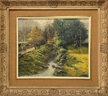Joan Coll (1948) - Bosque de luz y agua