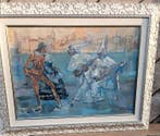 Mino Maccari (1898-1989) - Senza Titolo, Antiek en Kunst