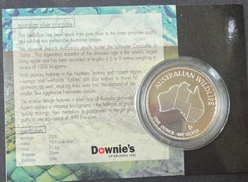 Australie. Silver medal 2003 (Sans prix de réserve)