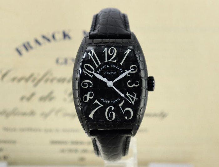 Franck Muller - Black Croco - 8880SC - Homme - 2000-2010, Bijoux, Sacs & Beauté, Montres | Hommes