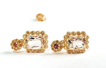 Zonder minimumprijs - Oorbellen Zilver - 3.28ct. tw., Nieuw