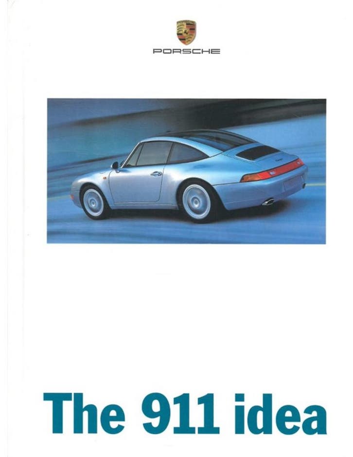 1997 PORSCHE 911 HARDCOVER BROCHURE ENGELS, Livres, Autos | Brochures & Magazines