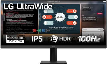 LG 29U511A-B Zwart , 29 , 2560x1080 Doosschade, Computers en Software, IPS, Ophalen of Verzenden, Zo goed als nieuw, 29"
