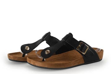 Graceland Slippers in maat 39 Zwart, Kleding | Dames, Schoenen, Slippers, Verzenden, Zwart, Zo goed als nieuw