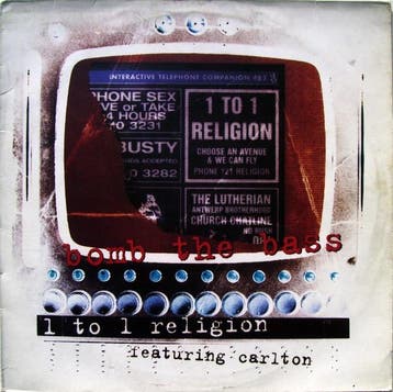 Bomb The Bass Featuring Carlton - One To One Religion, Verzenden