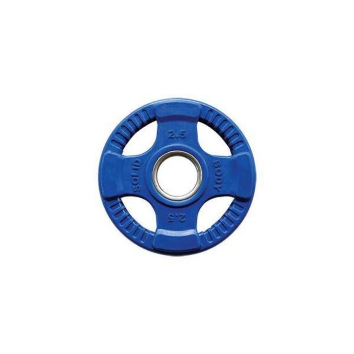 Body-Solid Gekleurde Rubberen Olympische Halterschijven 50mm, Sports & Fitness, Équipement de fitness, Envoi