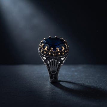 Sans prix de réserve - Bague Argent - Bague de style Rolex, Bijoux, Sacs & Beauté, Bagues