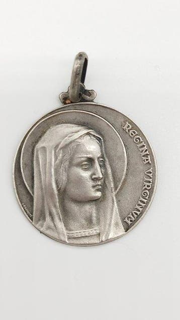 Zilver, (zonder reserveprijs) - Medaillon - religieuze