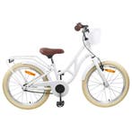 vidaXL Kinderfiets 24 Inch voor 8-12 jaar oud Wit, Fietsen en Brommers, Verzenden, Nieuw