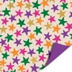 3m Cadeaupapier Funky Stars (Cadeaupapier 3M, Inpakpapier), Ophalen of Verzenden, Nieuw