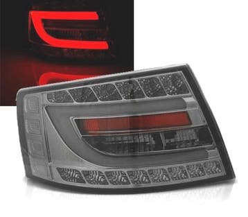 FEUX ARRIÈRE LED AUDI A6 C6 BERLINE 04-08 FUMÉ 7PIN, Verzenden