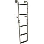 Opvouwbare Zwemtrap Rvs 5 Treden 110x26cm, Watersport en Boten, Ophalen of Verzenden, Nieuw