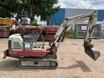 Online veiling - 2008 Takeuchi TB016 Minigraafmachine, Ophalen