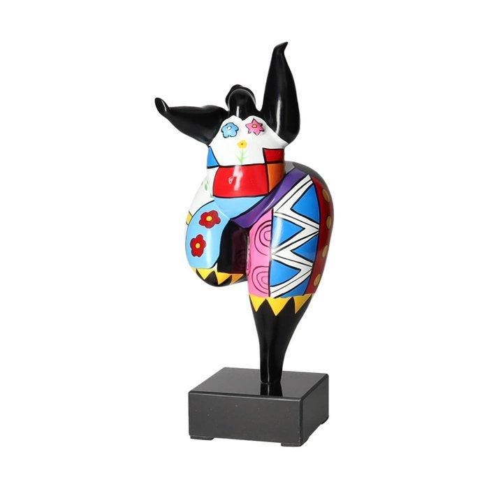 Beeldje - Pop Art Ballerina - Hars, fiberglass, Marmer, Antiquités & Art, Curiosités & Brocante